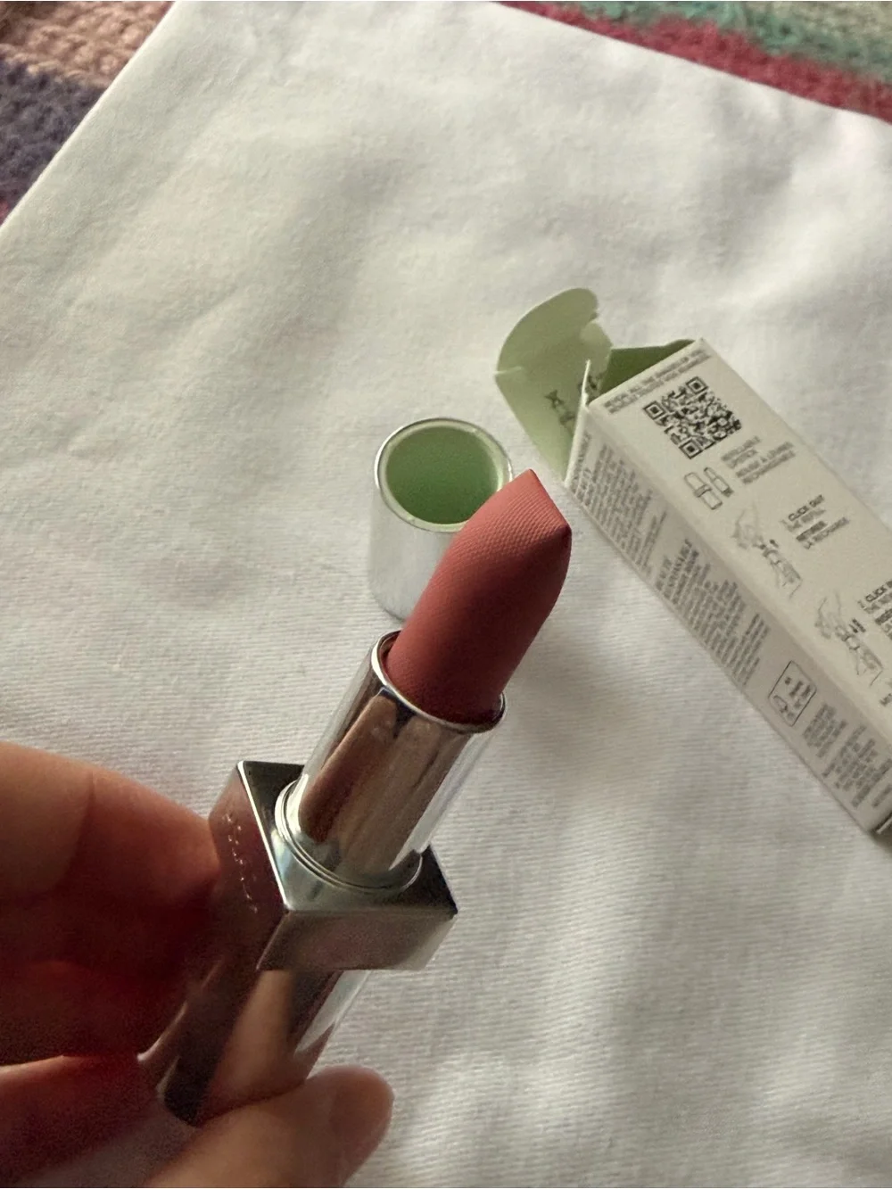 Prada Monochrome P158 Refillable Lip Color – Light Green
